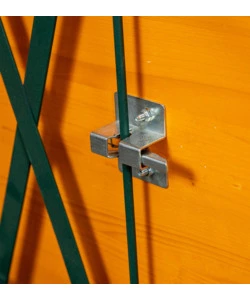 Set birreria da esterno eurogarden "magnum" in legno con un tavolo e 2 panche pieghevoli 220x80 cm